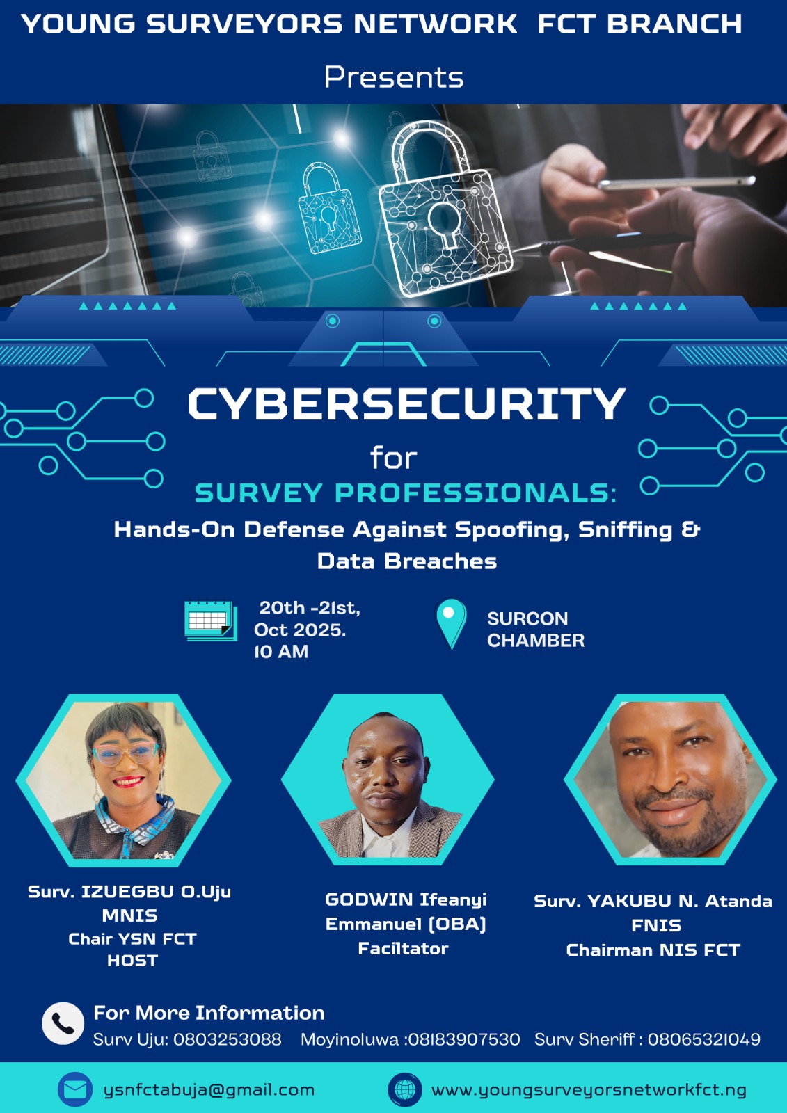 CYBERSECURITY FOR SURVEY PROFESSIONALS